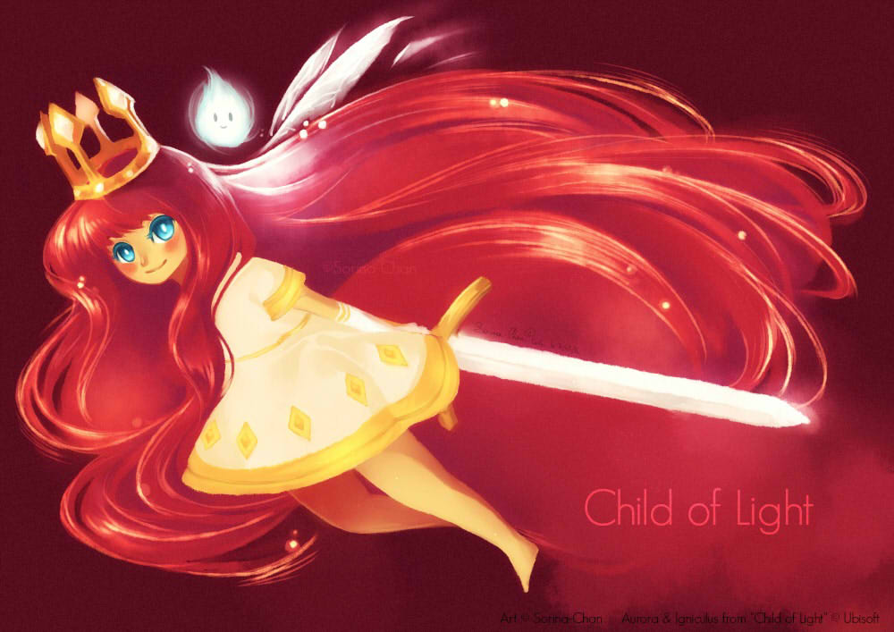 FanArt - Child of Light by Sorina-chan