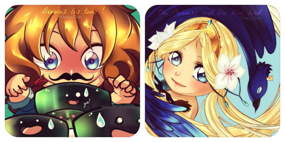 Mymy and Florine by Sorina-chan
