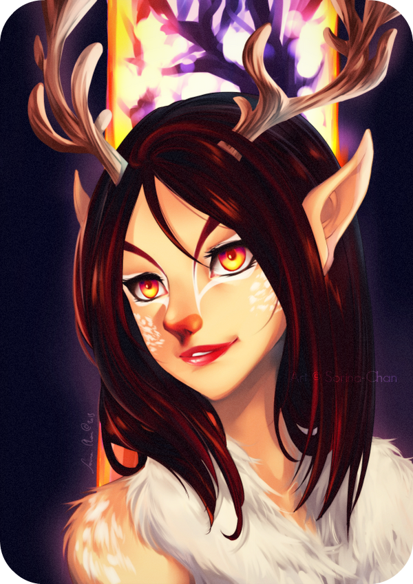 Commission - Deer Anna