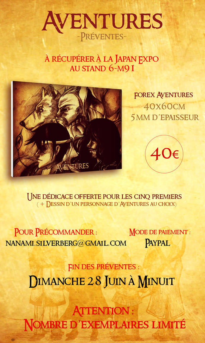 AVENTURES - Preventes by Sorina-chan