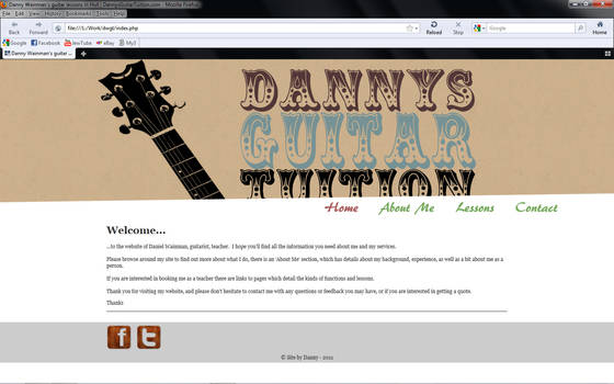 Dannys Guitar Tuition