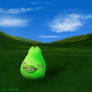 Here, have a pear!