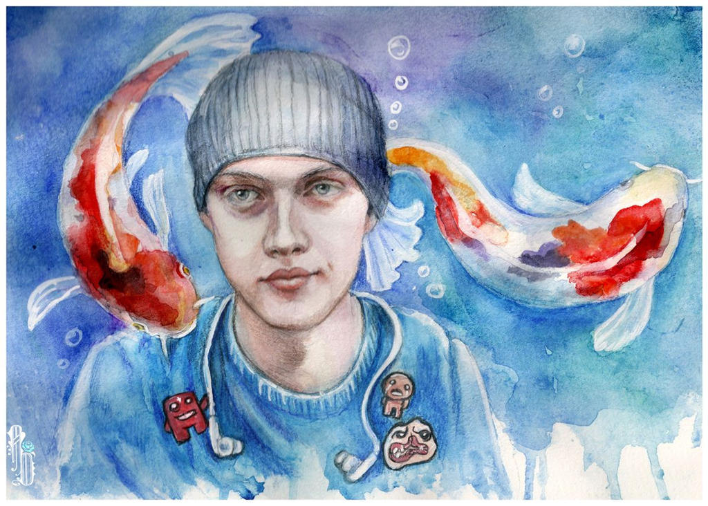 Bro Potrait My bro portrait by AlbinaDiamond on DeviantArt