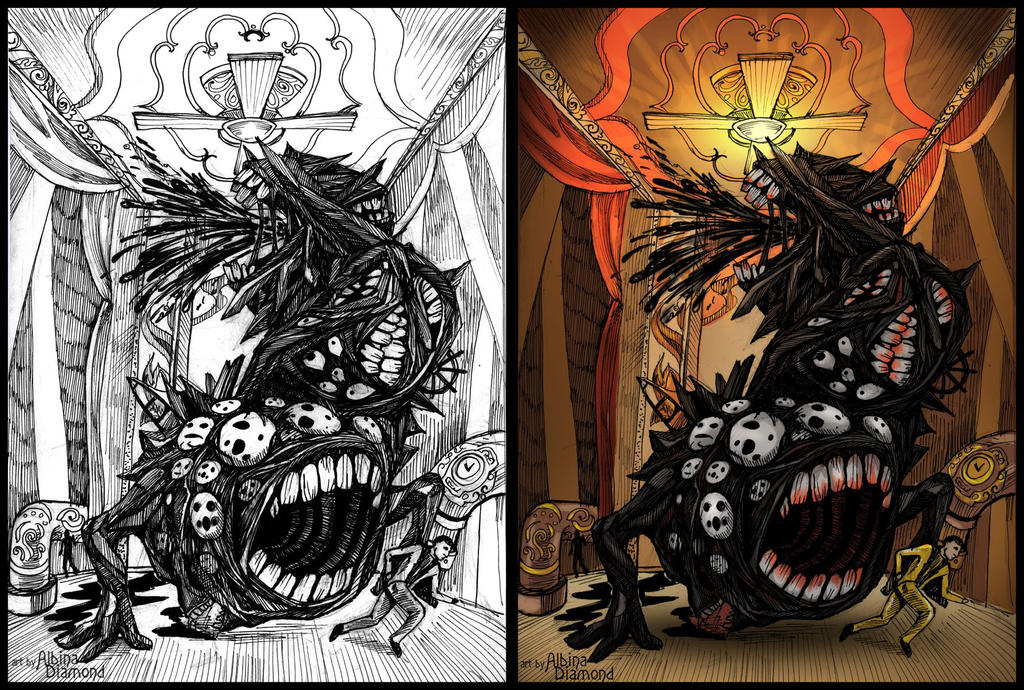 LobCo The Mountain of Smiling Bodies by AlbinaDiamond on DeviantArt