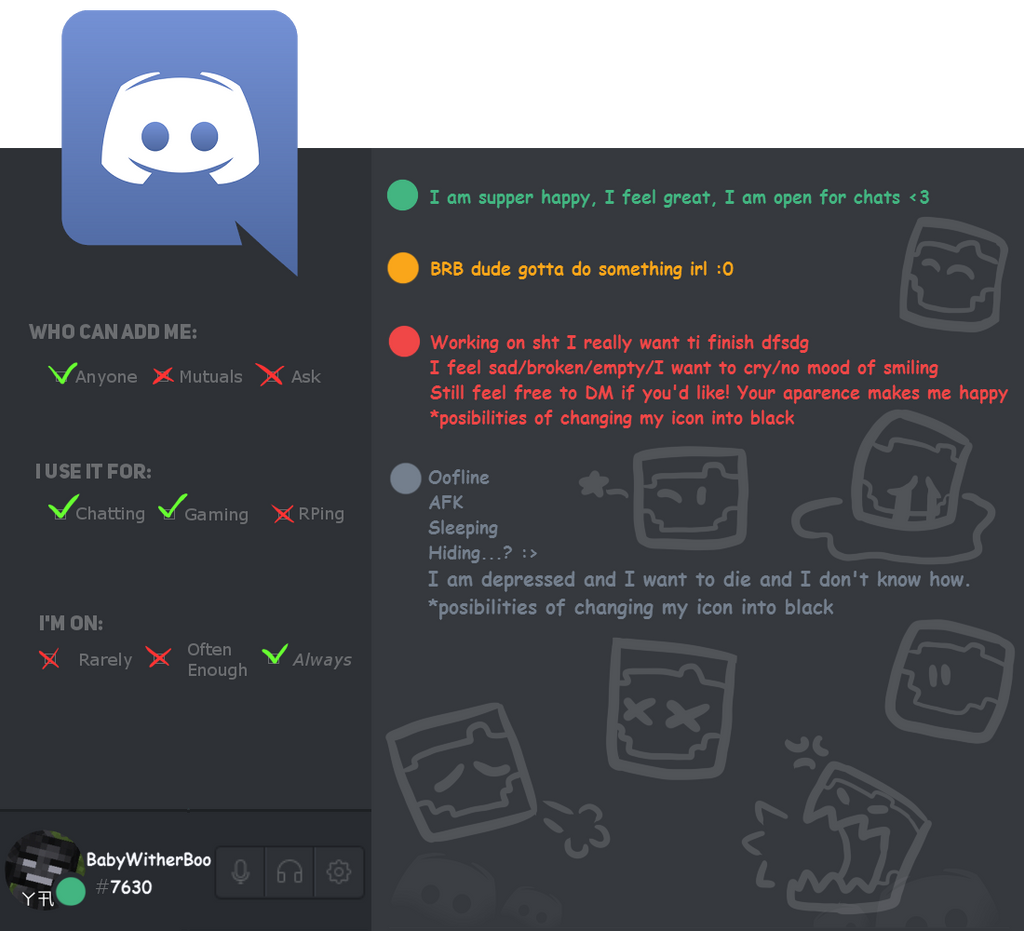 Discord creative writing Discord creative writing image