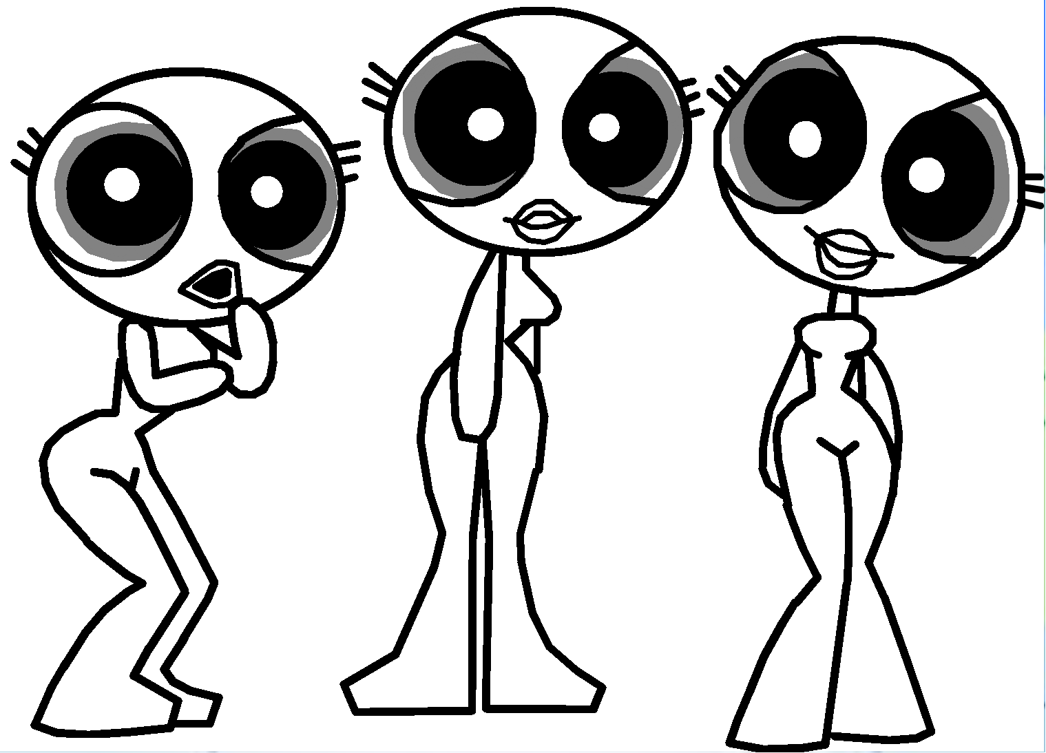 Powerpuff Body Base PPG Teen Base by XxSparklePuffxX on DeviantArt