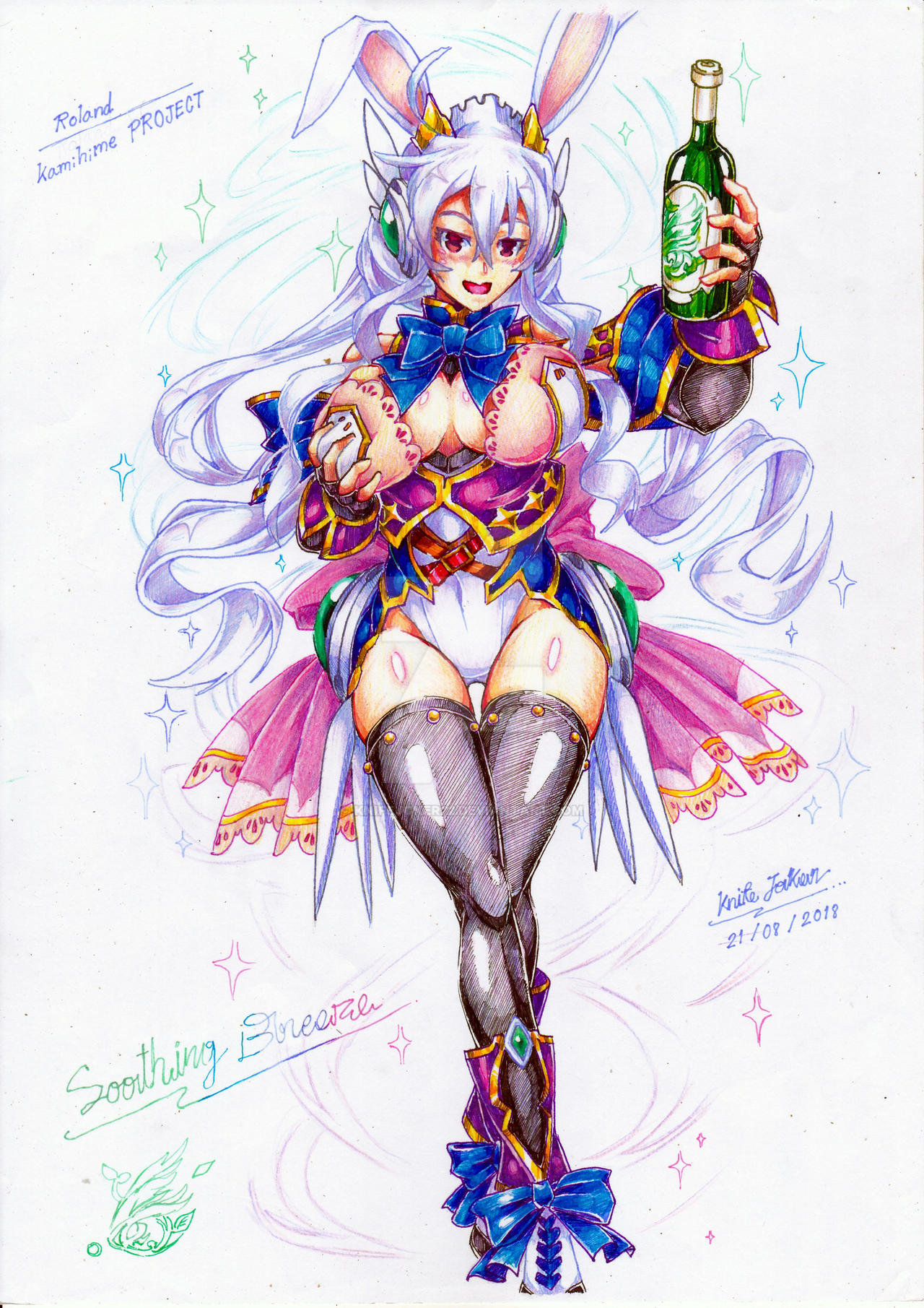 Bunny Girl Roland Kamihime Project R By Knifejoker22 On Deviantart