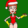 Christmas Pin-Up - Dexter's Mom