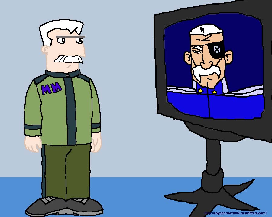 Major Monogram and the GS Commander