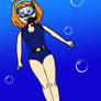 Lisa (Dexter's Lab) Scuba Diving