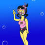 Kumiko (The Simpsons): Scuba Diving