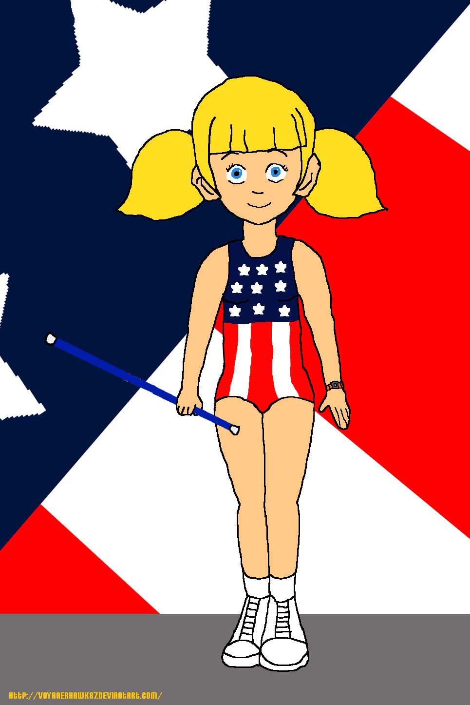 Penny Gadget: Patriotic Twirler