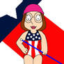 4th of July Twirler: Meg Griffin