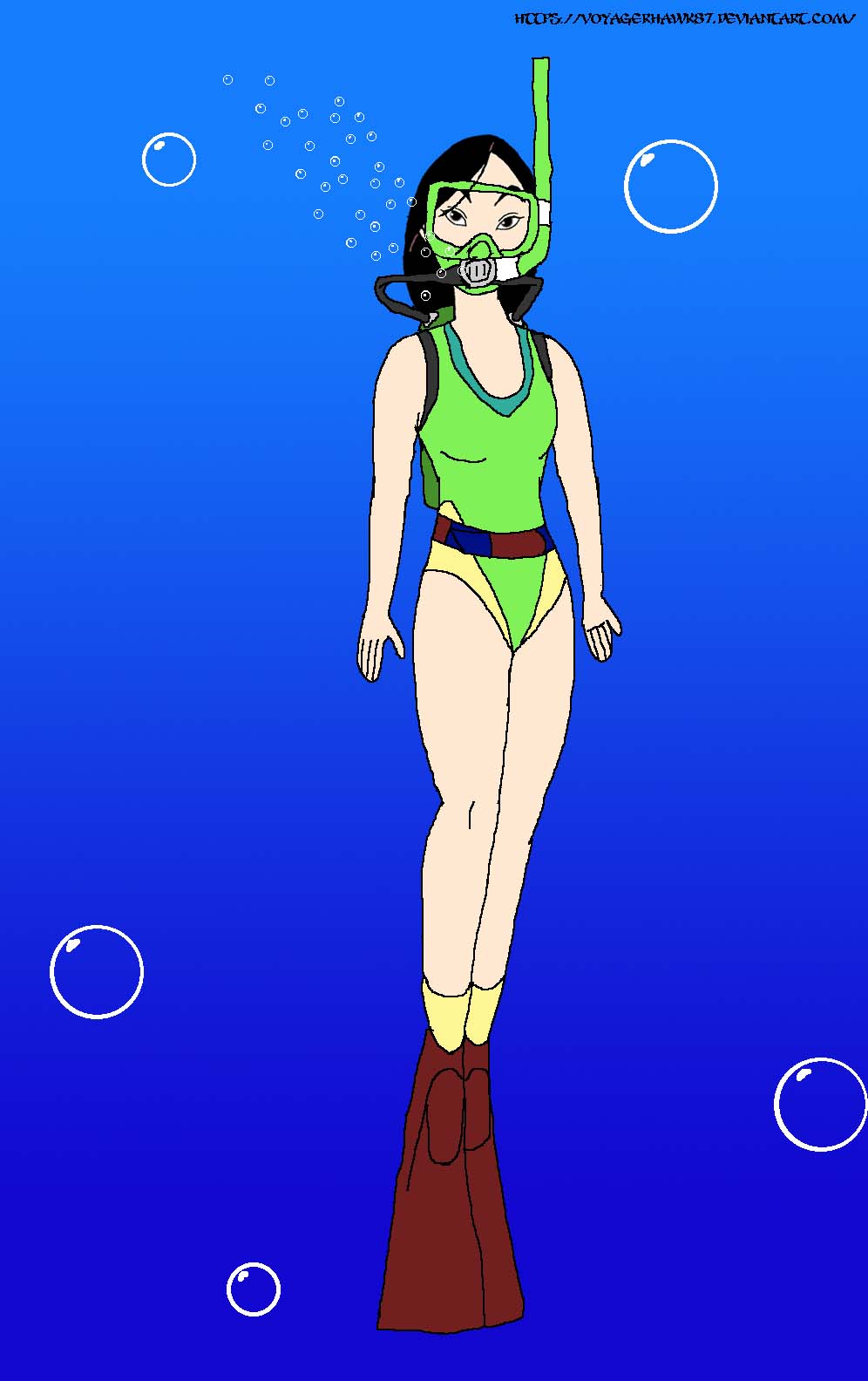 Fa Mulan: Scuba Diving