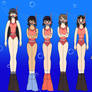 Scuba Azumanga Daioh Girls