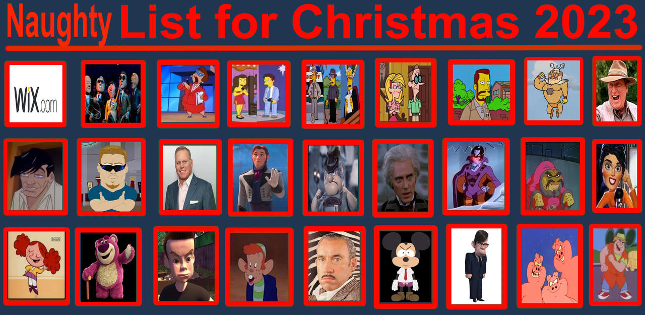 Naughty List For Christmas 2023 By VoyagerHawk87 On DeviantArt naughty-list-for-christmas-2023-by-voyagerhawk87-on-deviantart
