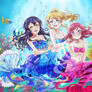 Love Live mermaids