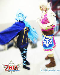 Fi and Zelda Cosplay