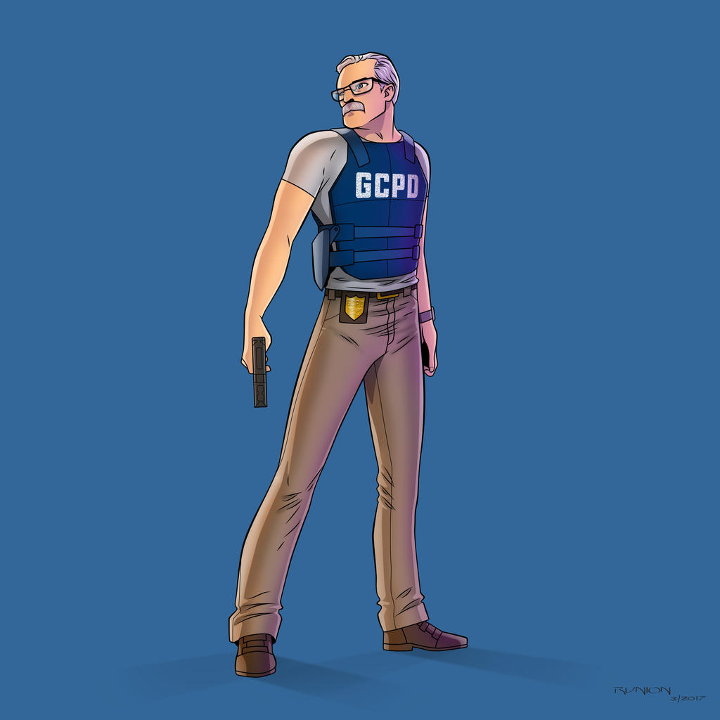 Commision Gordon Commissioner Gordon by arunion on DeviantArt