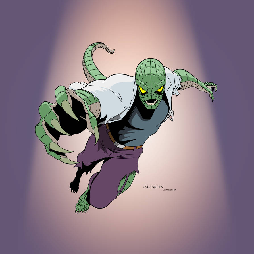 The Lizard (Dr. Curt Connors) by arunion on DeviantArt