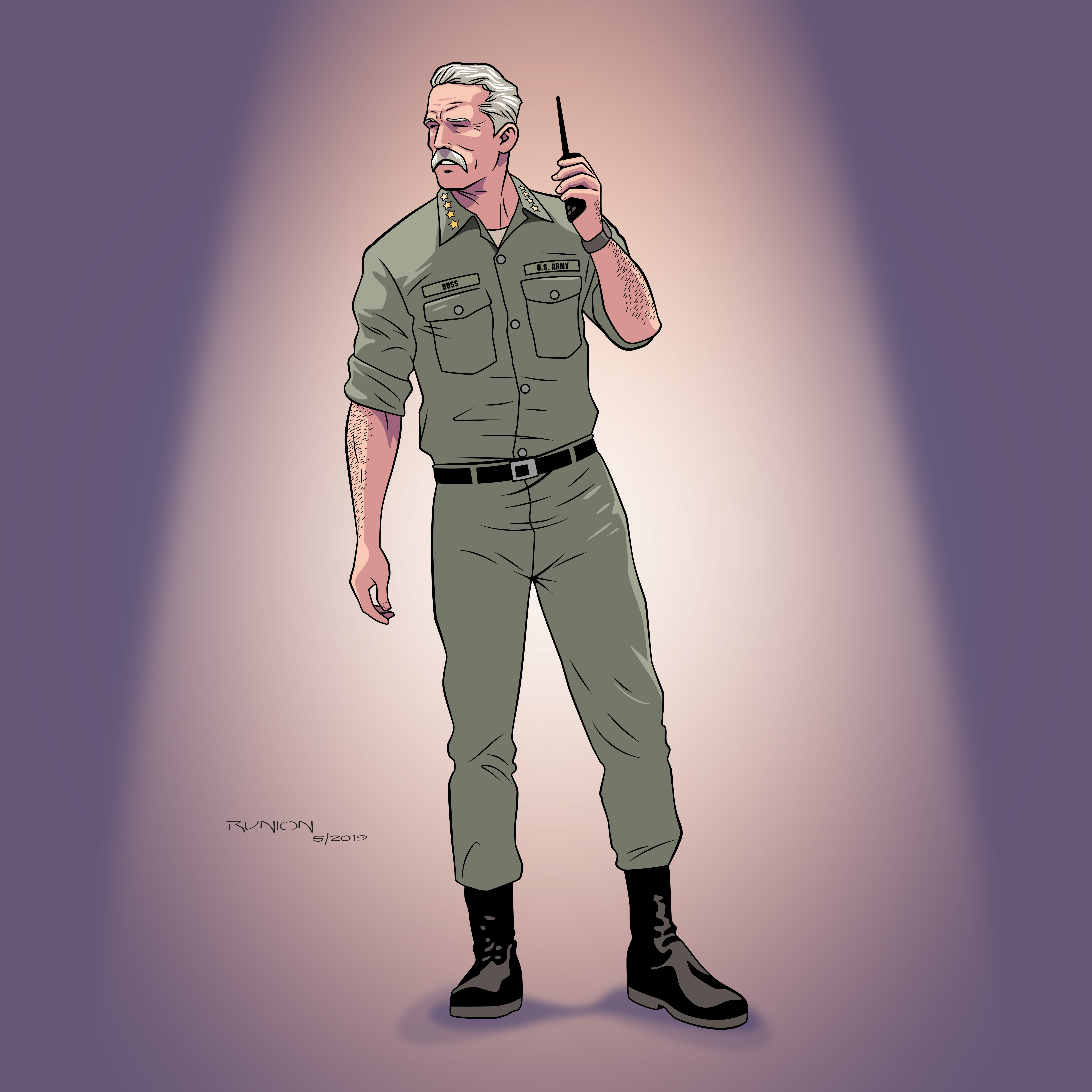 General Thaddeus 'Thunderbolt' Ross 1976 by arunion on DeviantArt