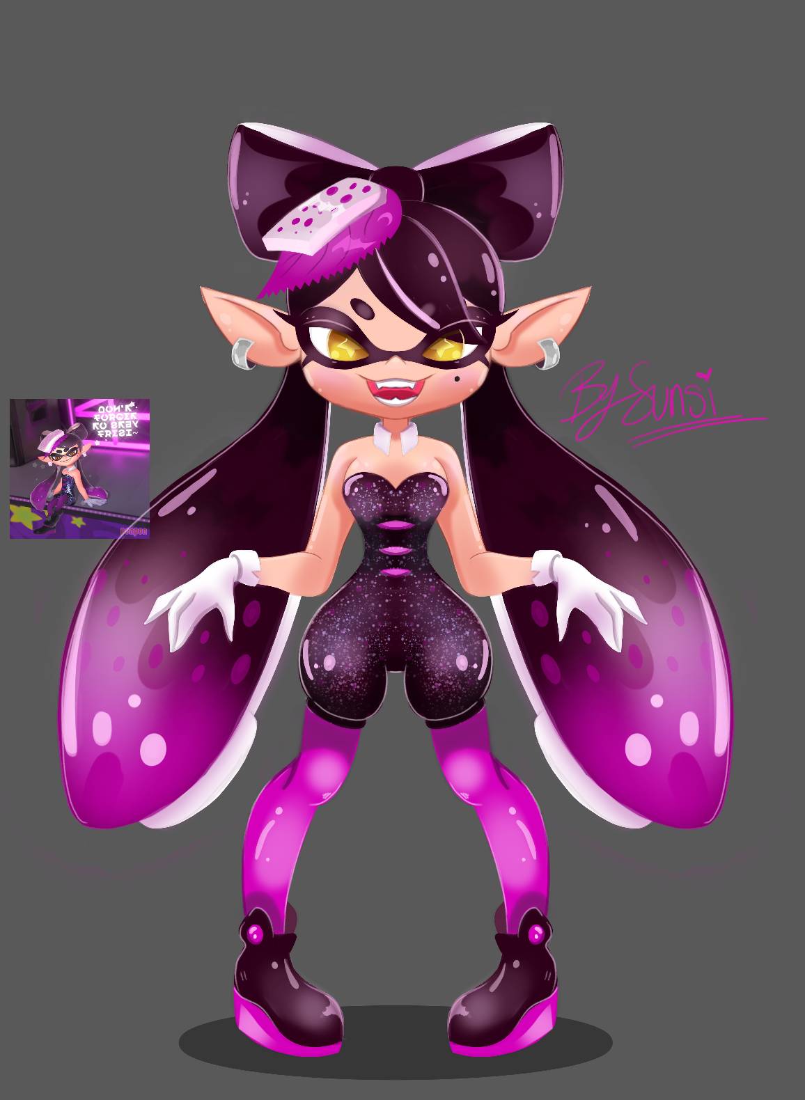 Splatoon Figure Deviantart Splatoon by SunsiCrunchyCartoons on DeviantArt