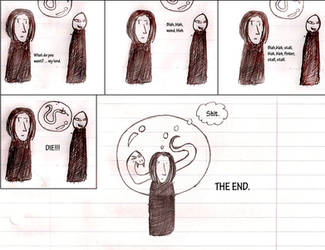 Snape's Death in a Nutshell