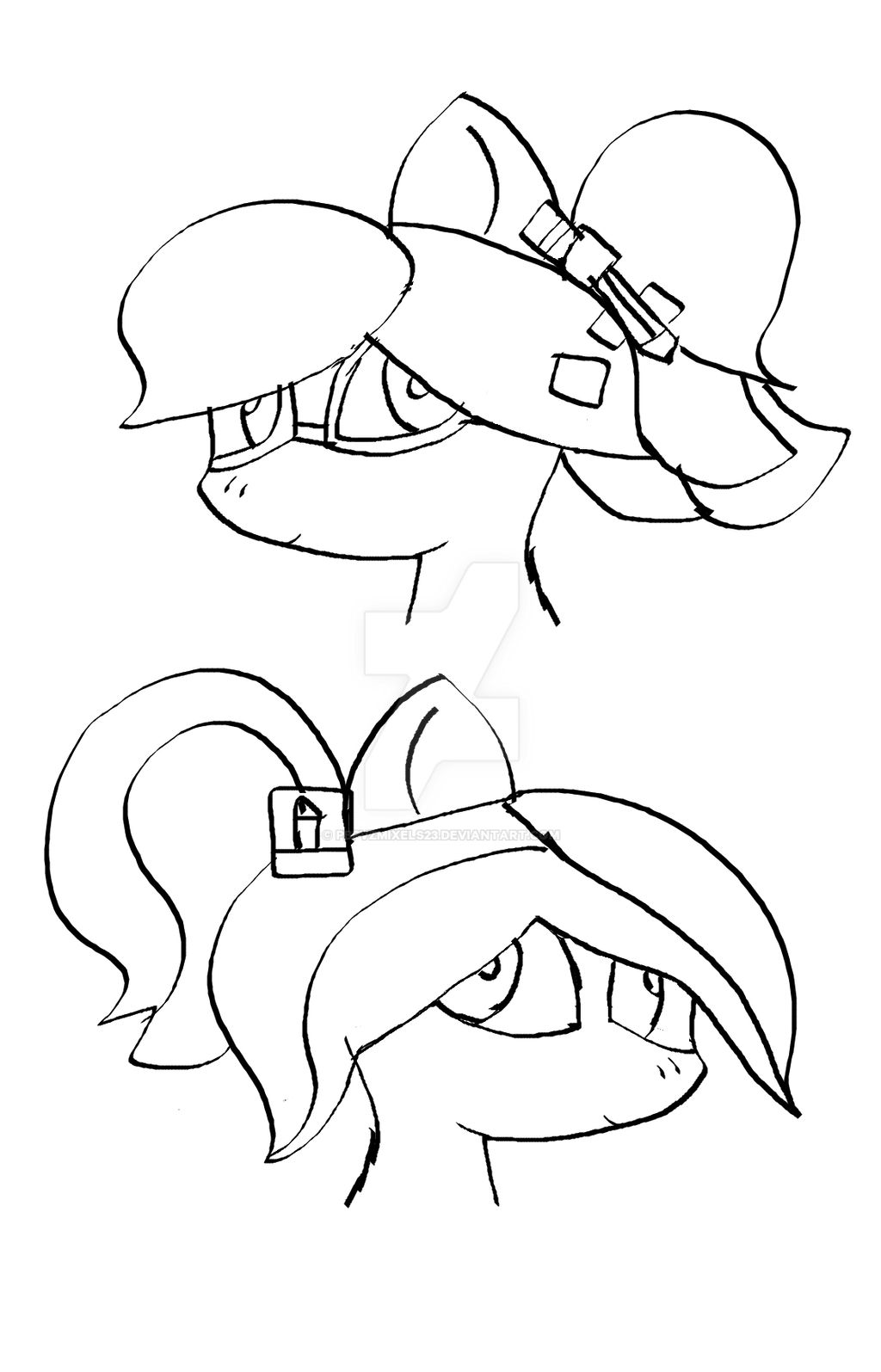 Mlp Ocs The Twins Gala Hairstyle by PBPVZMixels23 on DeviantArt
