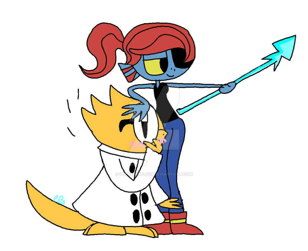 UT : Undyne X Alphys 1 by PBPVZMixels23 on DeviantArt