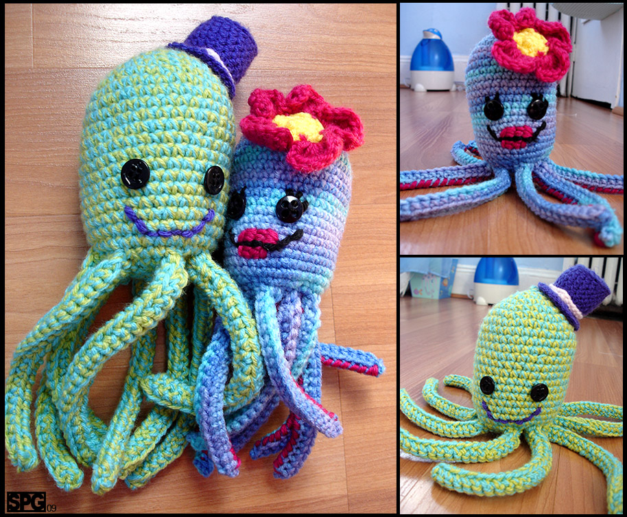 Octopus Plushies