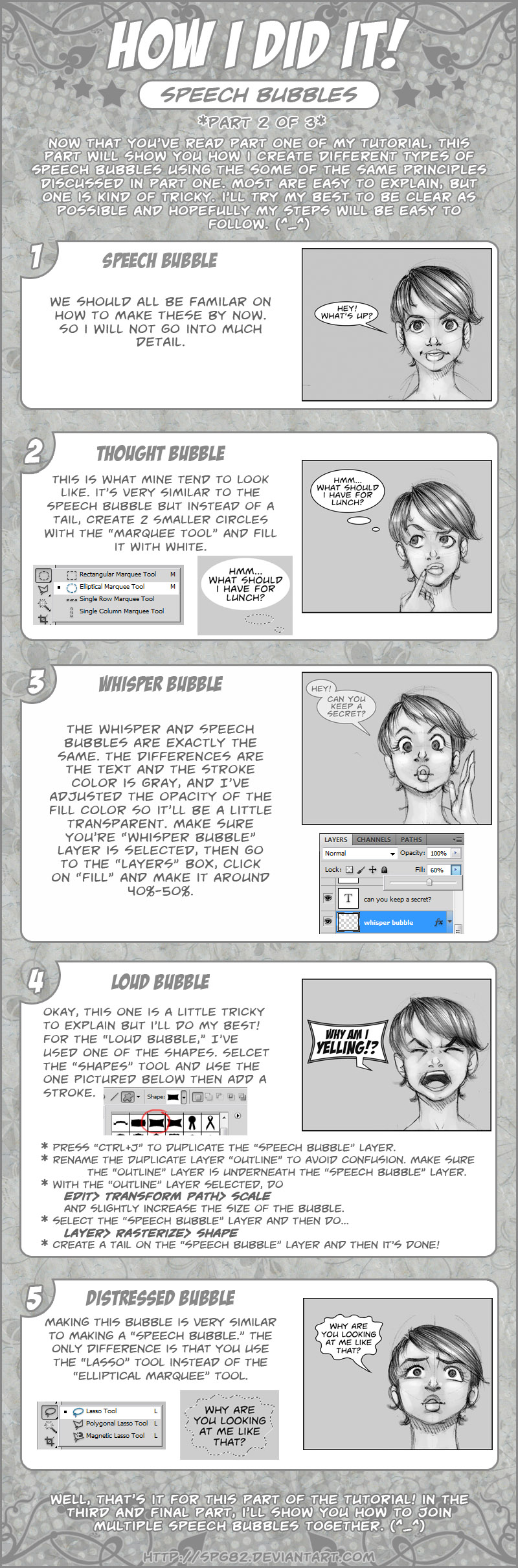 How I Did It: Speech Bubbles 2