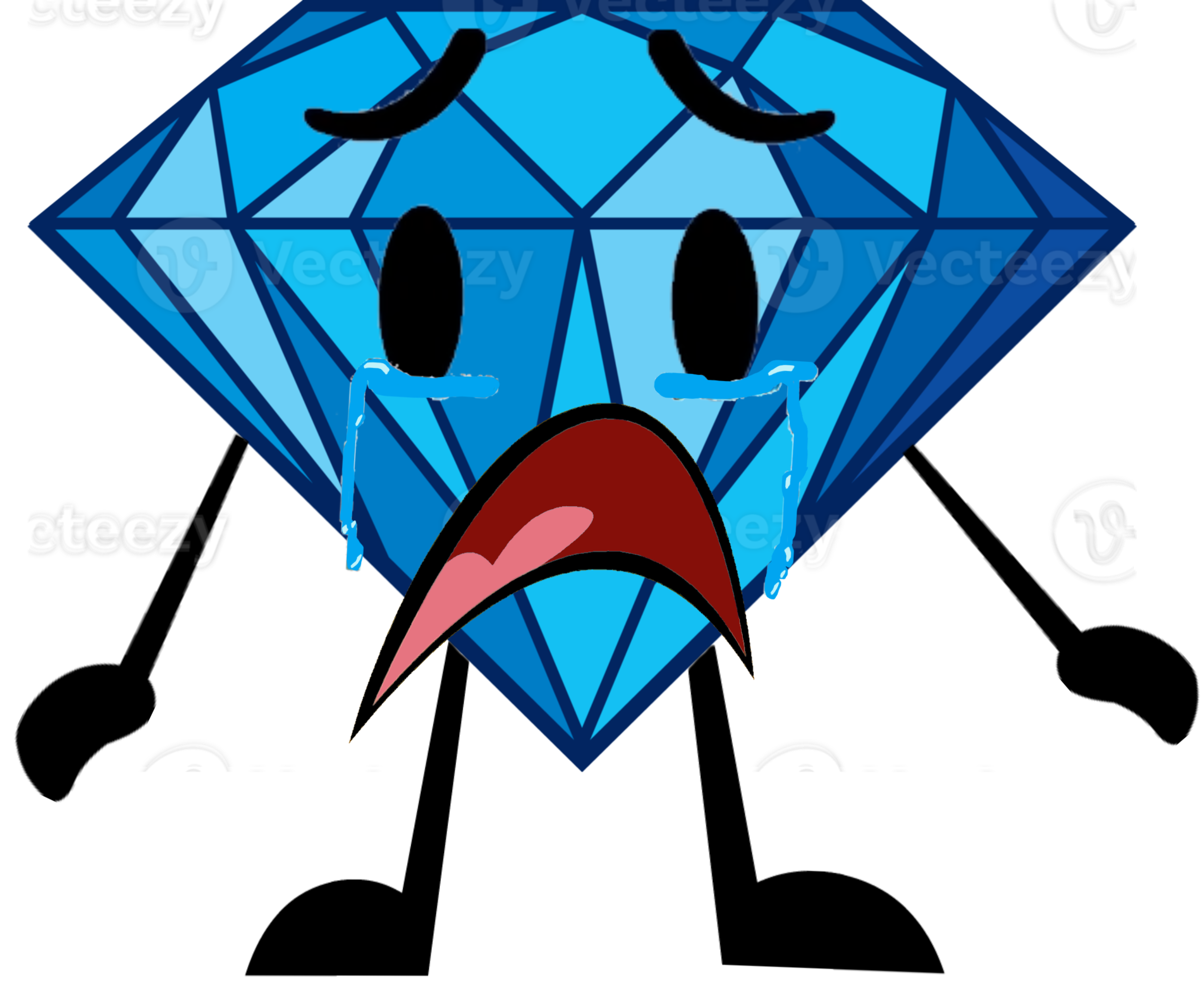 Angry Object Show. Deviantart My Object Shows Crying (PNG) by NEwSpongeBobFan21 on DeviantArt