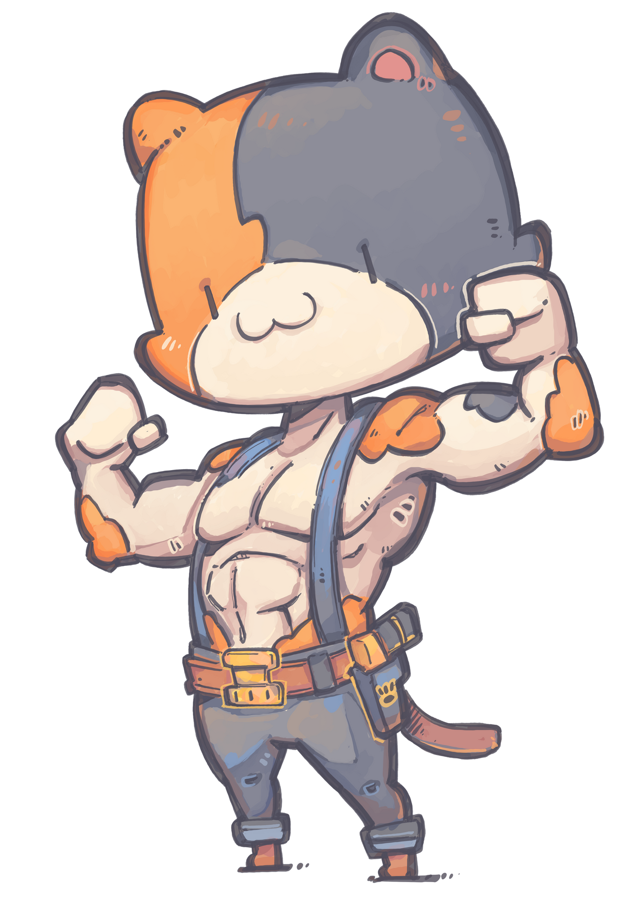 Meowscles Design 1055 - Meowscles by Jrpencil on DeviantArt