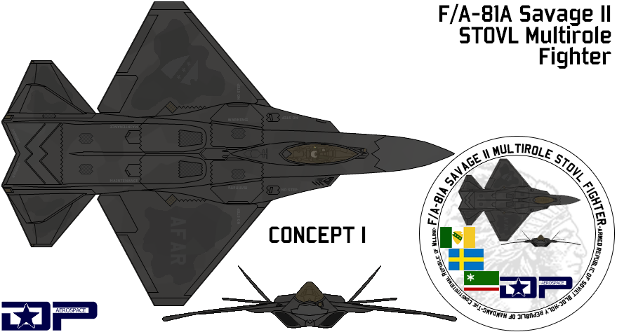 FA-81A Savage II VTOL fighter