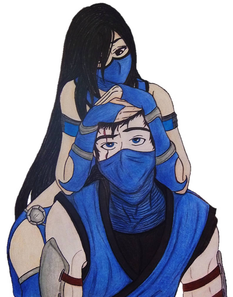 Kitana X Sub-Zero by GabyxJorge on DeviantArt.