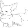 Cardigan Welsh Corgi Lineart 1