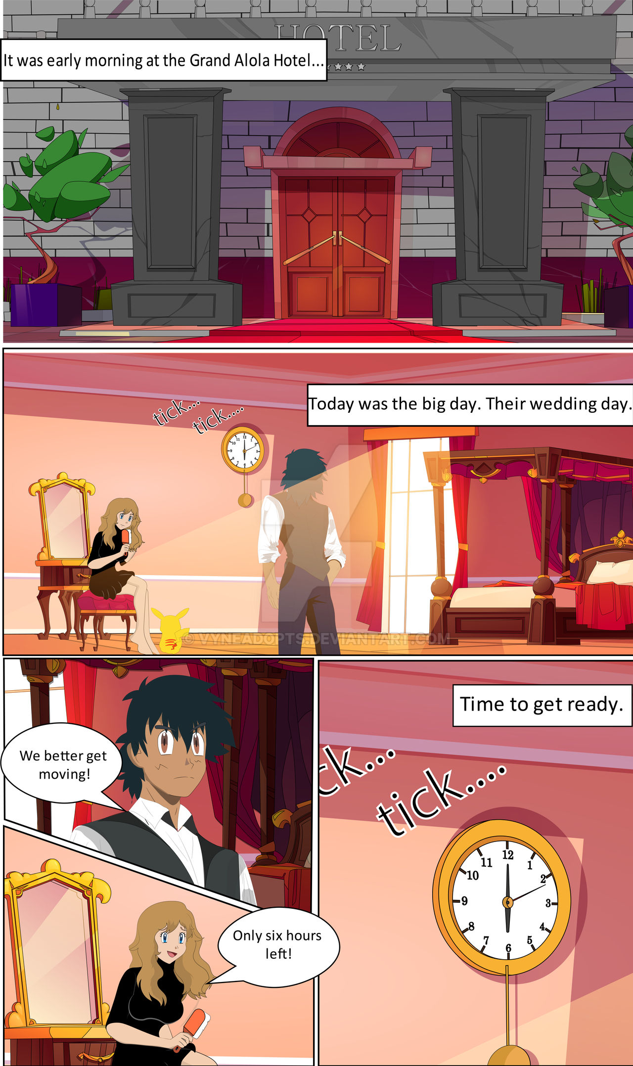 CM-Serena x Ash Wedding Comic - Page 1 of 14