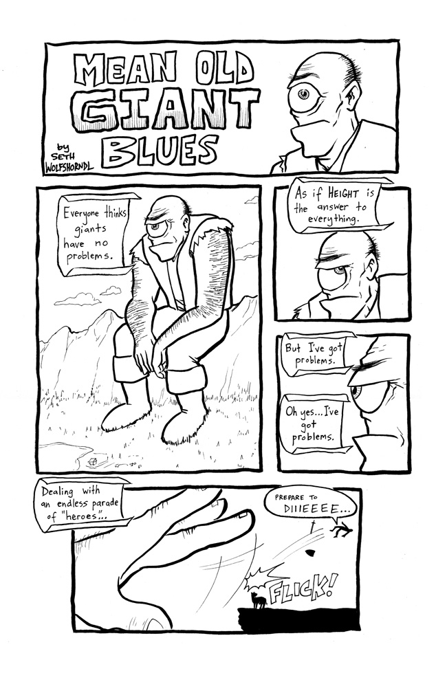 'Mean Old Giant Blues' page 1