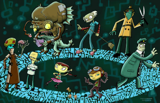 PSYCHONAUTS poster