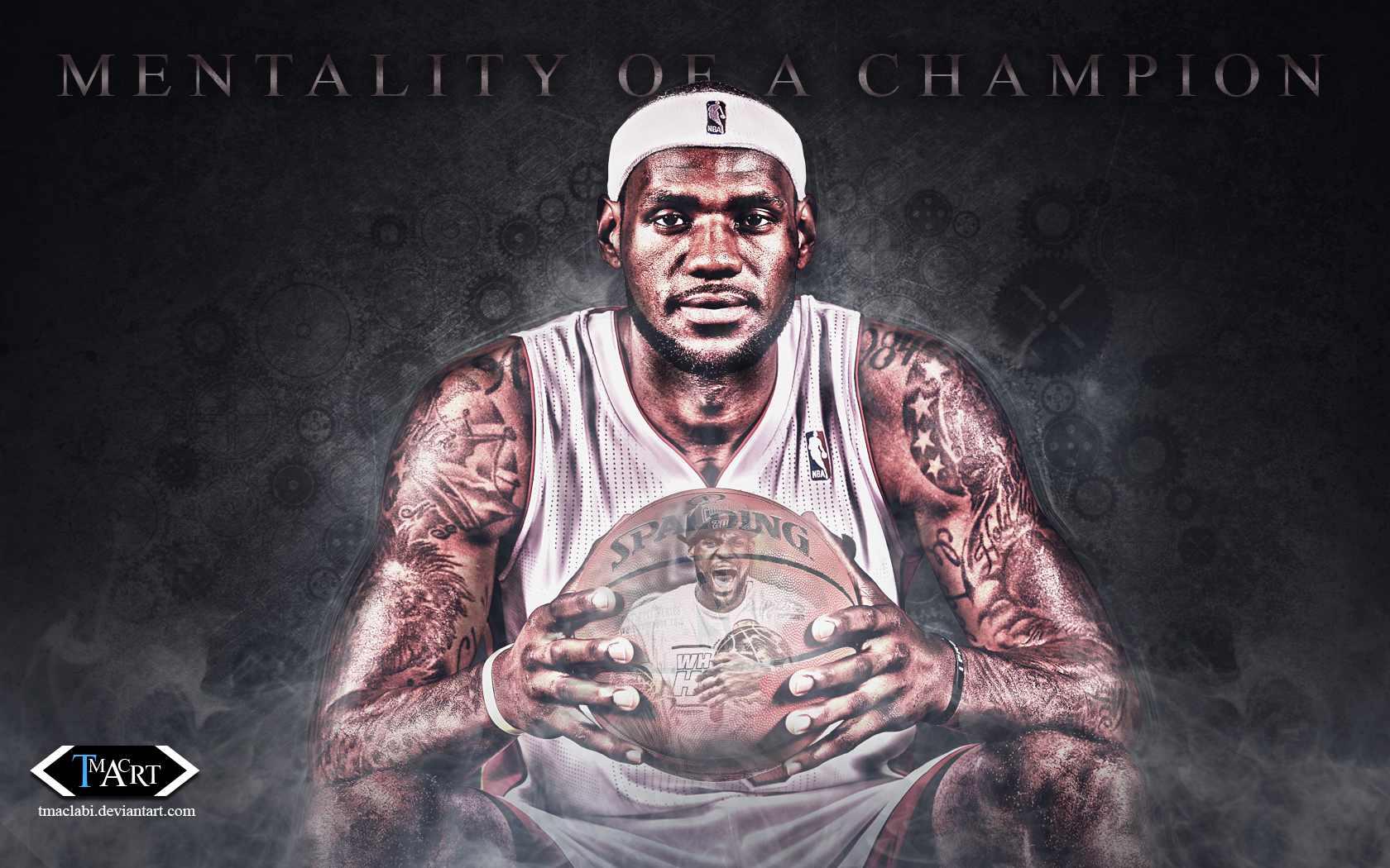 Lebron James Mentality of a Champion Wallpaper