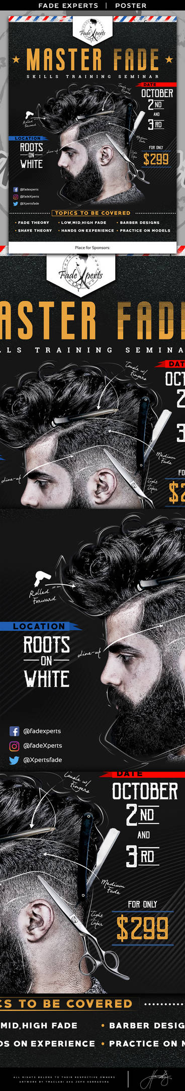 FADE EXPERTS poster design - Winning Entry by tmaclabi on DeviantArt