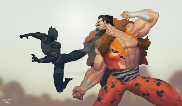 Black Panther vs Kraven