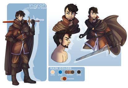 Comm: Ingroh's character sheet