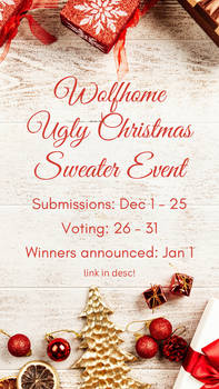 Wolfhome Ugly Christmas Sweater Event
