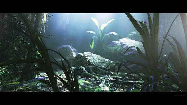 CryEngine V - Volume Light Test Scene 01