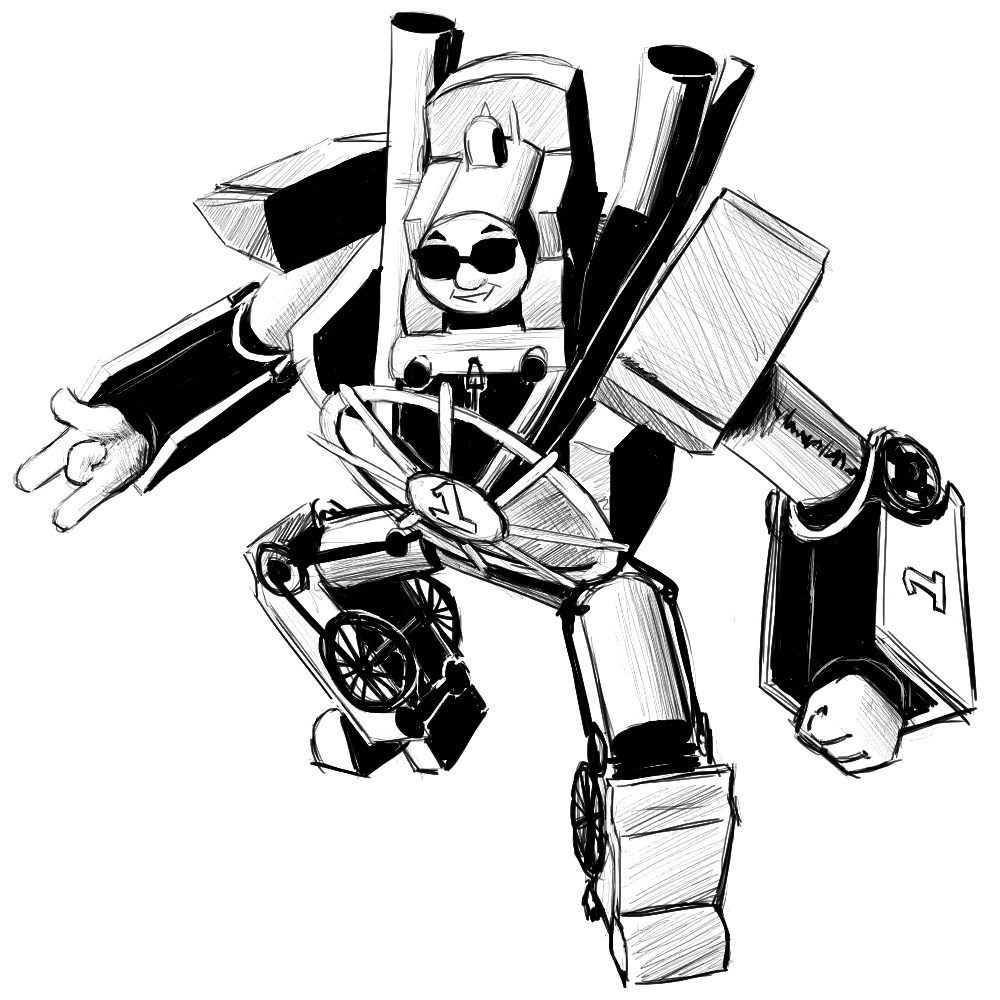 Transformers Train Deviantart Thomas The Transformer by ToonsByJess on DeviantArt