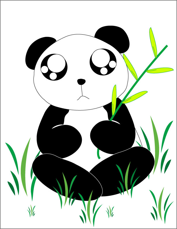 cute panda