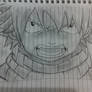 Natsu Dragneel Noteboook Drawing