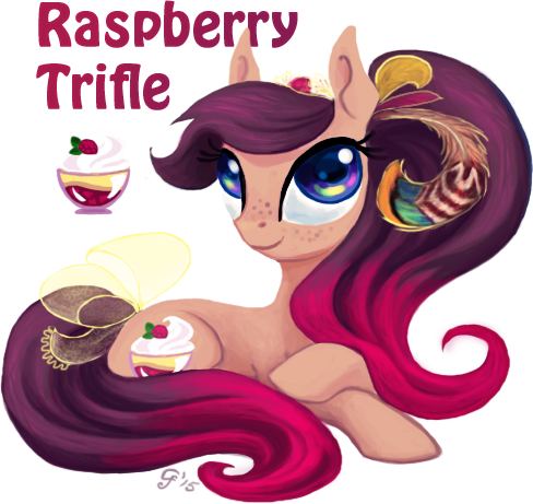 Charity OC Auction [CLOSED] - Raspberry Trifle