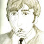 Smokin' Lennon Portrait